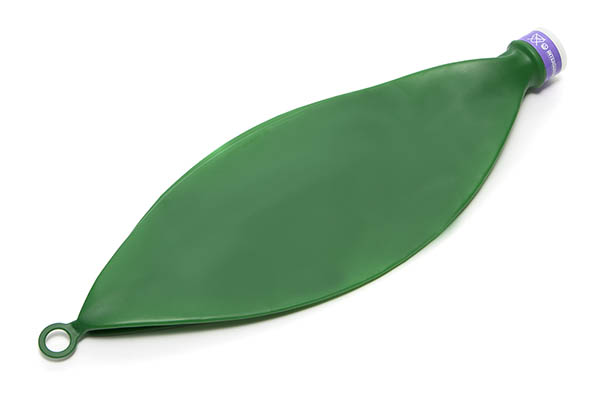 Reservoir bag, 3L with anti occlusion cage mount, 22F neck