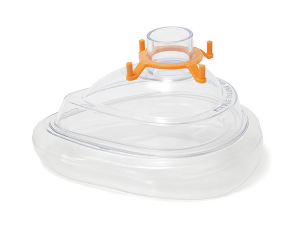 Economy, anaesthetic face mask, size 5, large adult, 22F