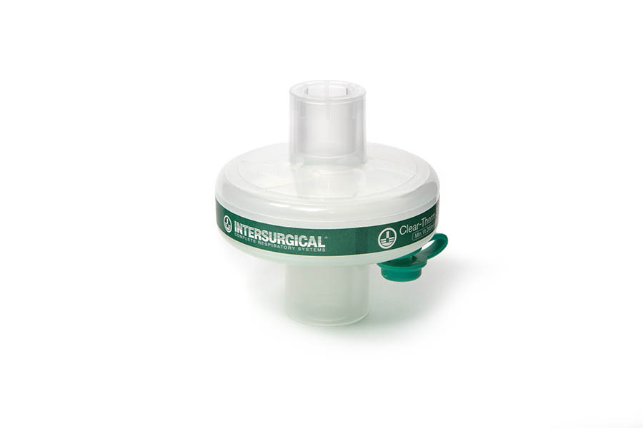 Clear-Therm™ 3 HMEF with luer port and retainable cap