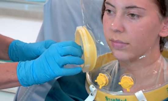 Intersurgical CaStar CPAP hood without manometer